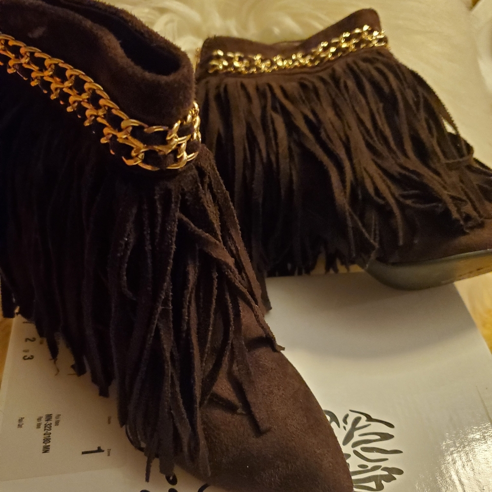 Chocolate Brown Bootie